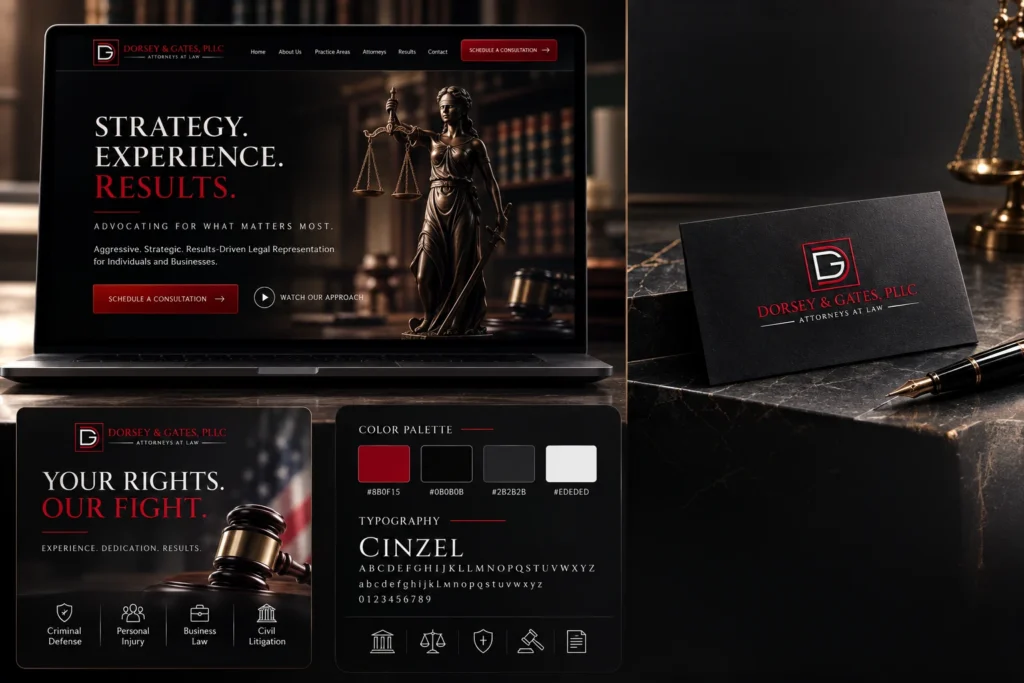 Dorsey & Gates PLLC Logo Design